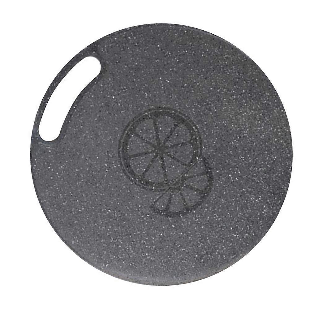 Round Plastic Cutting Board, Functional for Chopping Fruits and Vegetables, Hygienic