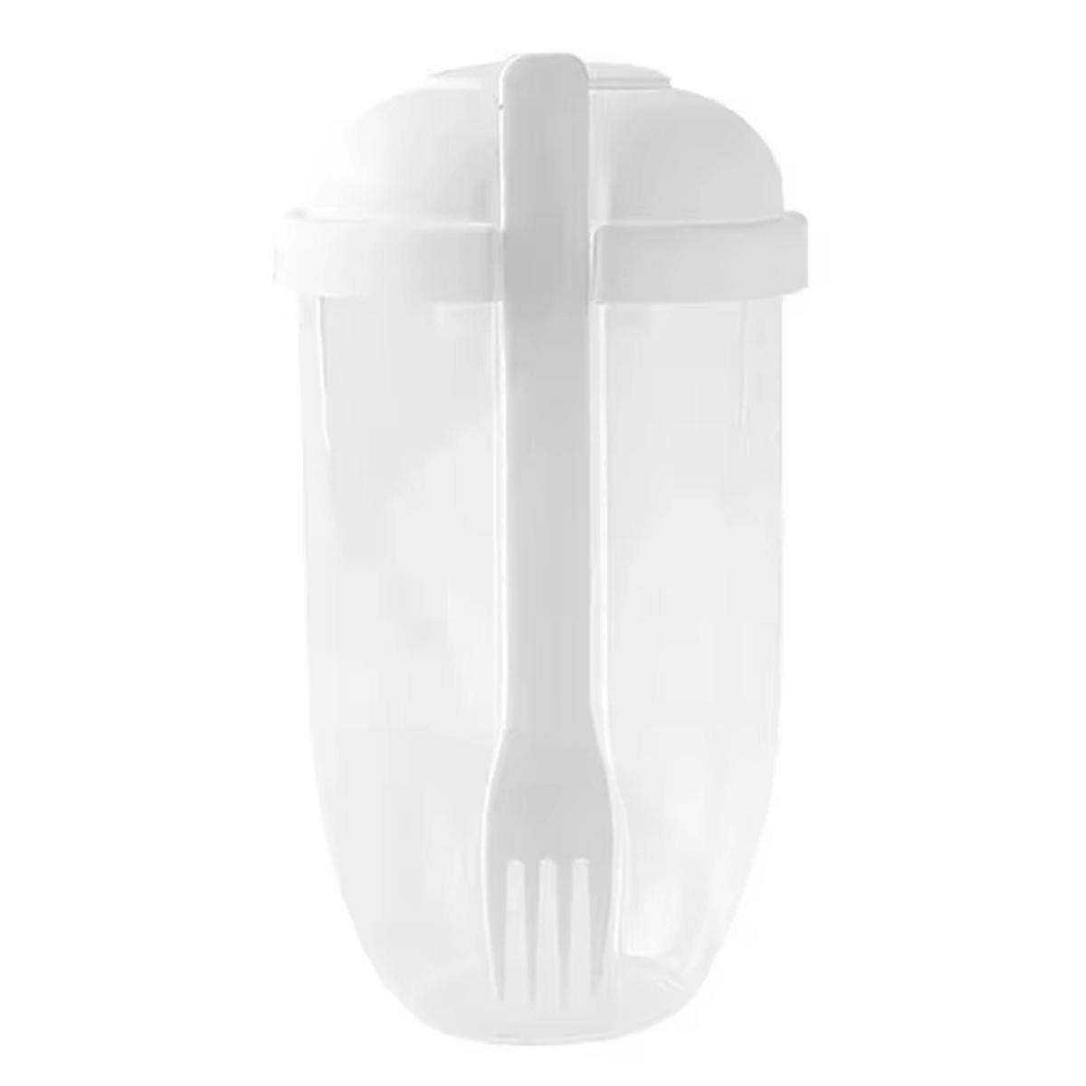Breakfast Salad Cup Yogurt Cup with Spoon and Lid Large Capacity Portable Multifunctional Breakfast
