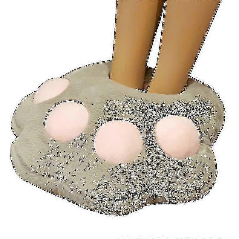 Cat Claw Foot Warmer Slippers Plush Foot Warmer