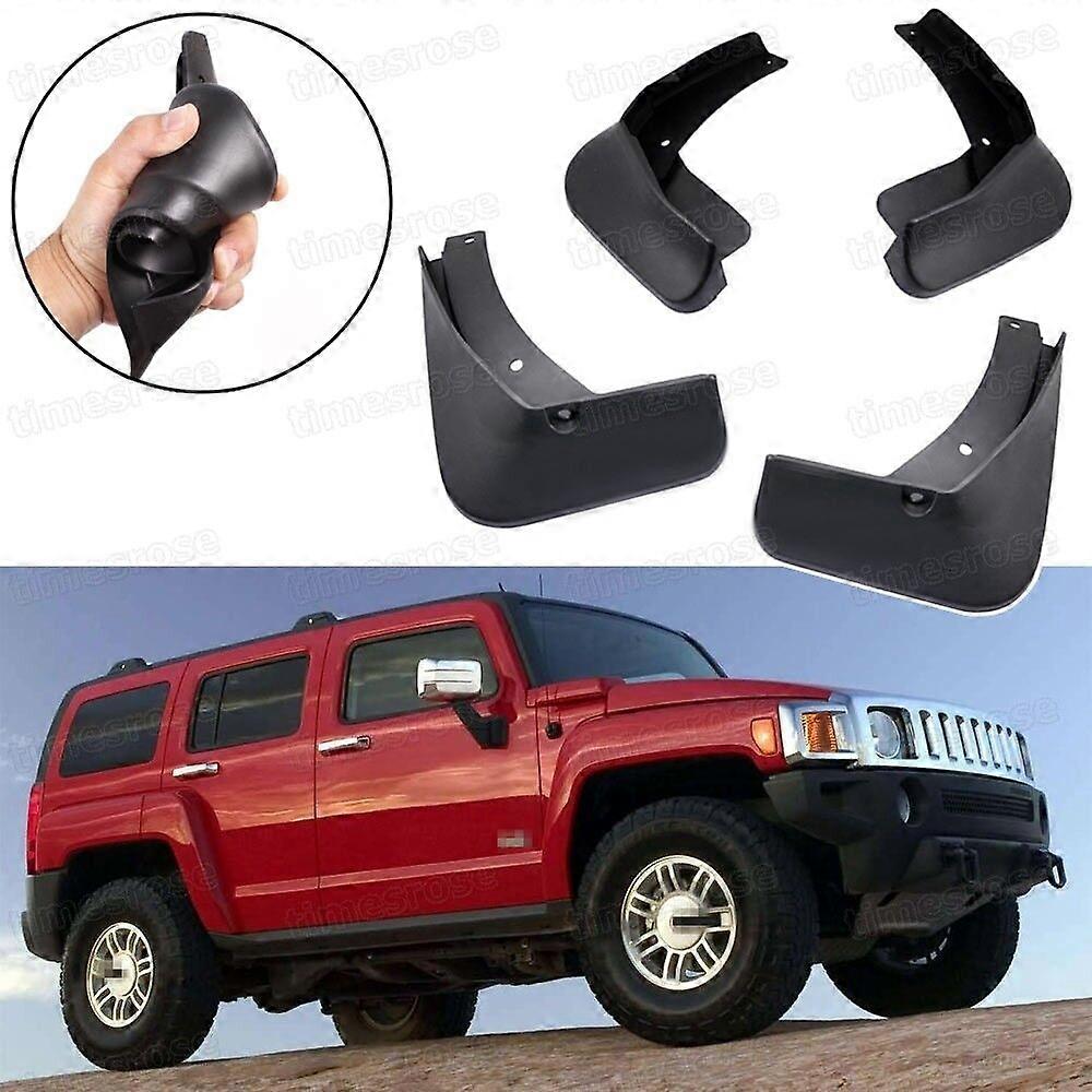 Compatible Car Mud Flaps Splash Guard Fender Mudguard for Hummer H3 2006-2010 07 08 09