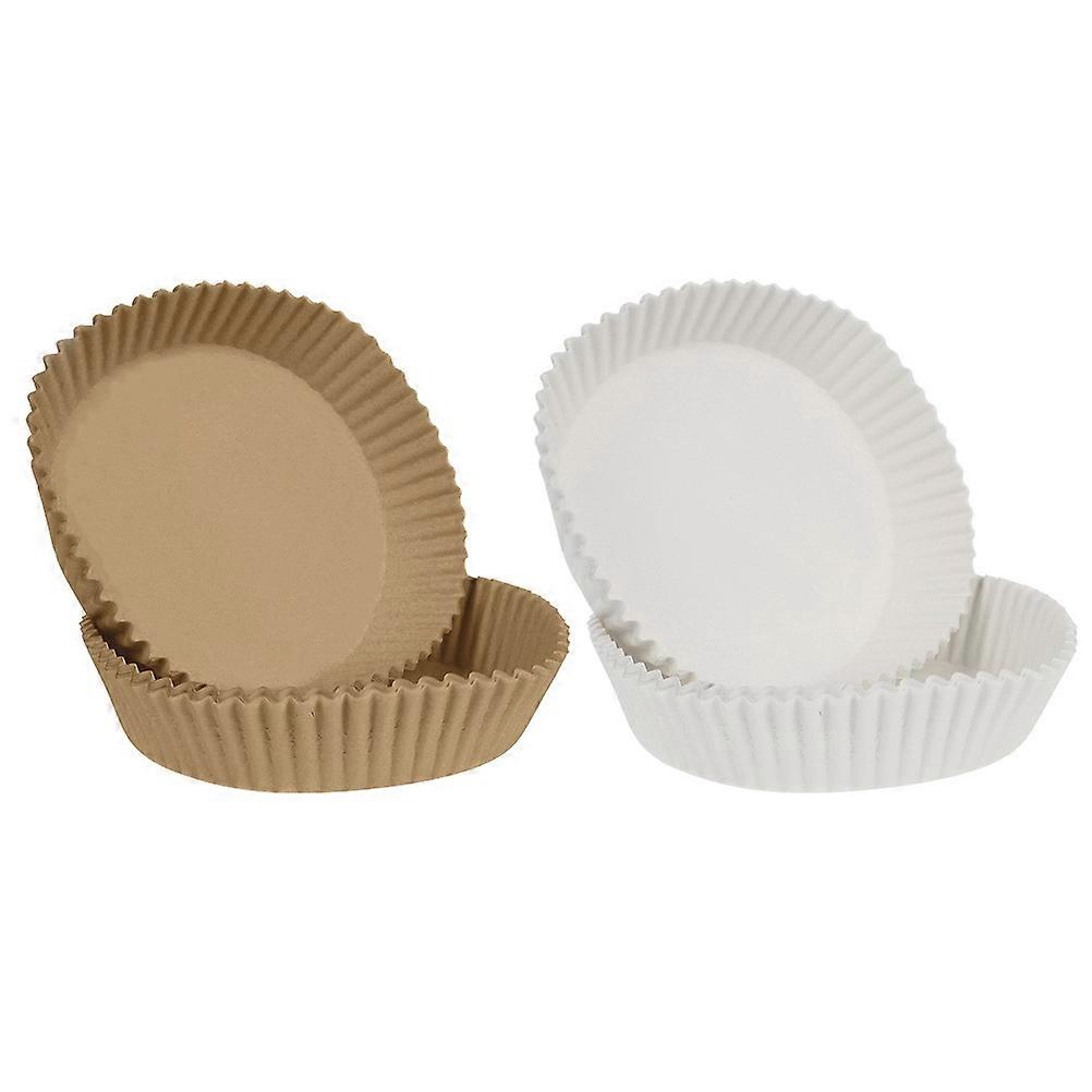 Air Fryer Accessories Paper Liners Non-Stick Heat-Resistant Even Heating Rectangular 100Pack