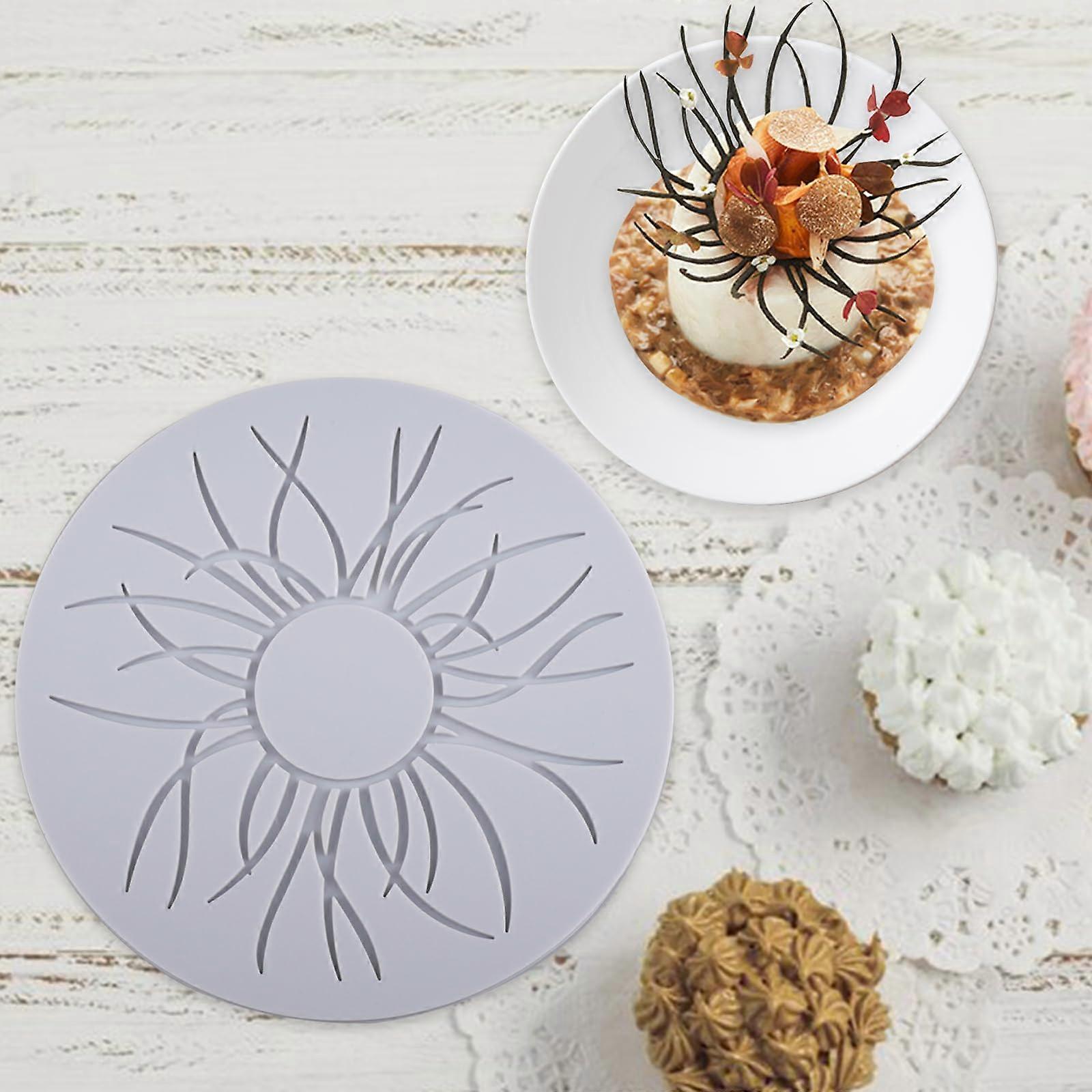 Fondant Silicone Mould Lace Pattern For Fondant Cake Decoration Chocolate Fudge Clay