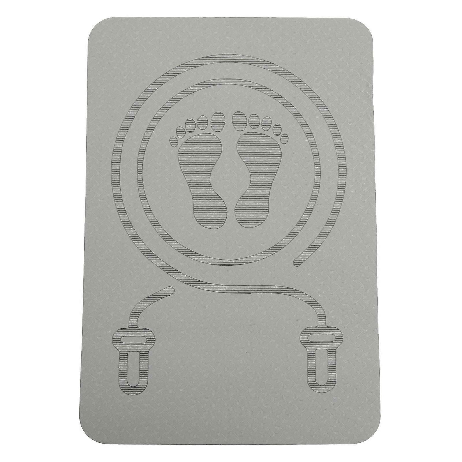 Jogging Mat Multi-Function Skipping Mat Indoor Exercise Pink 60x40x1cm 1Pcs