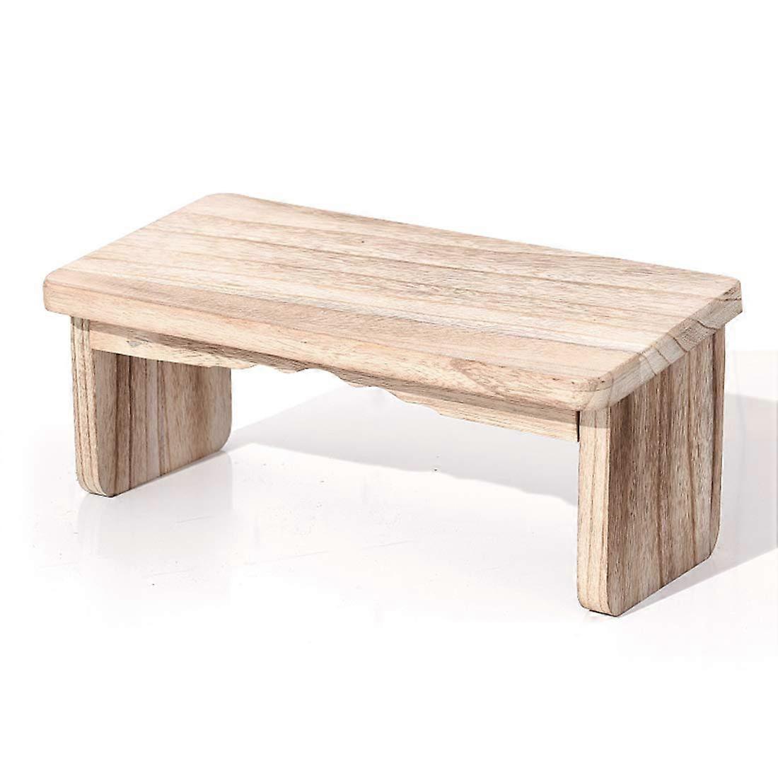 Portable Folding Wooden Meditation Benches with Ergonomic Design, Adjustable Angled Legs, No Cushion Required