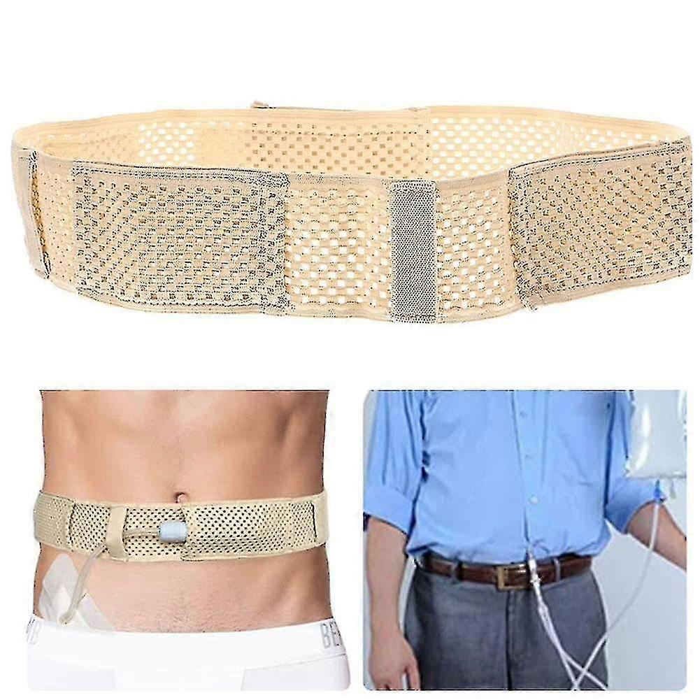 Justerbart bukbälte som andas för skydd mot peritonealdialys ZD B2-S