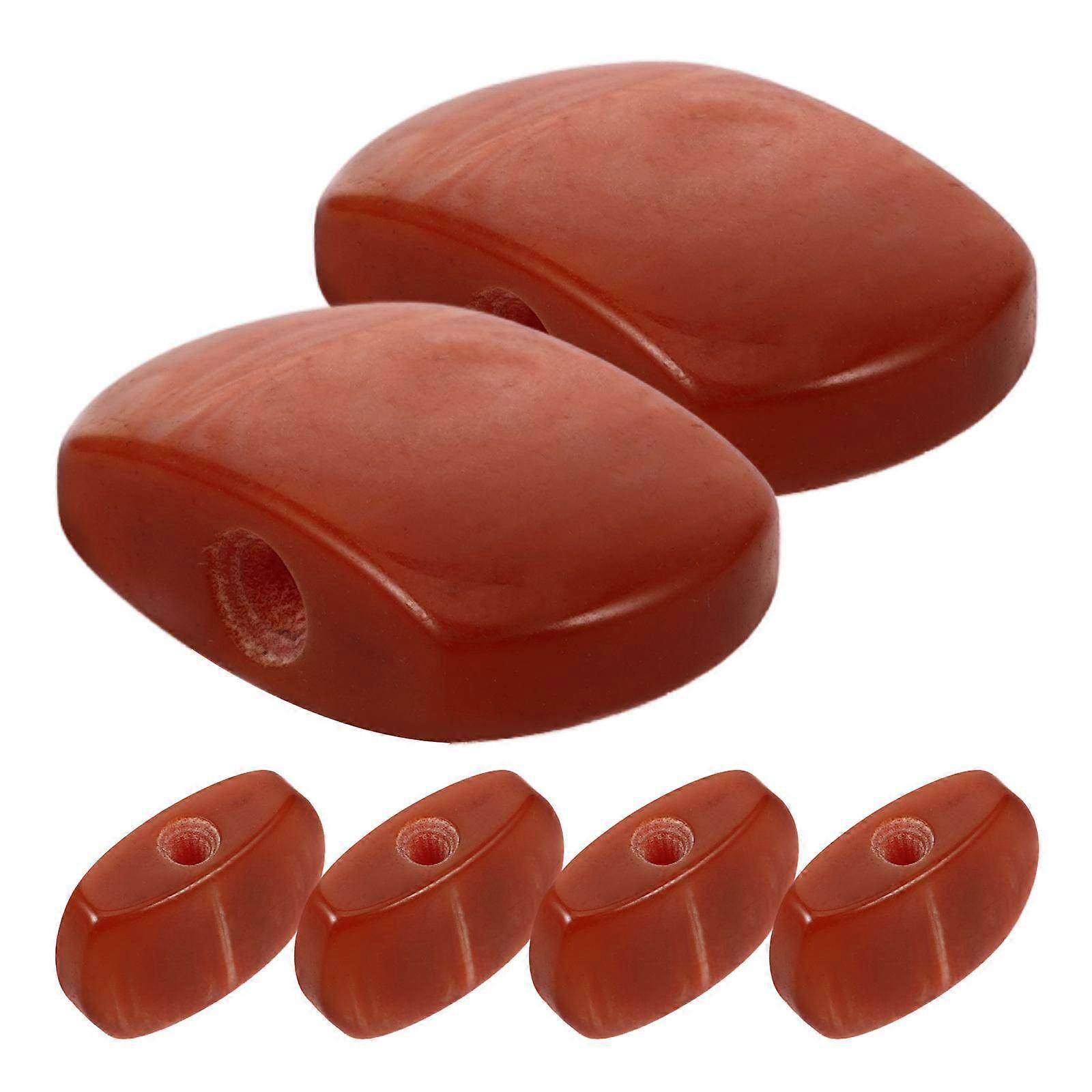 Guitar Tuning Paddles Guitar Tuning Peg Buttons Tuning Peg Knobs For Guitar Supply .50X1.50X0.80CM 6Pcs