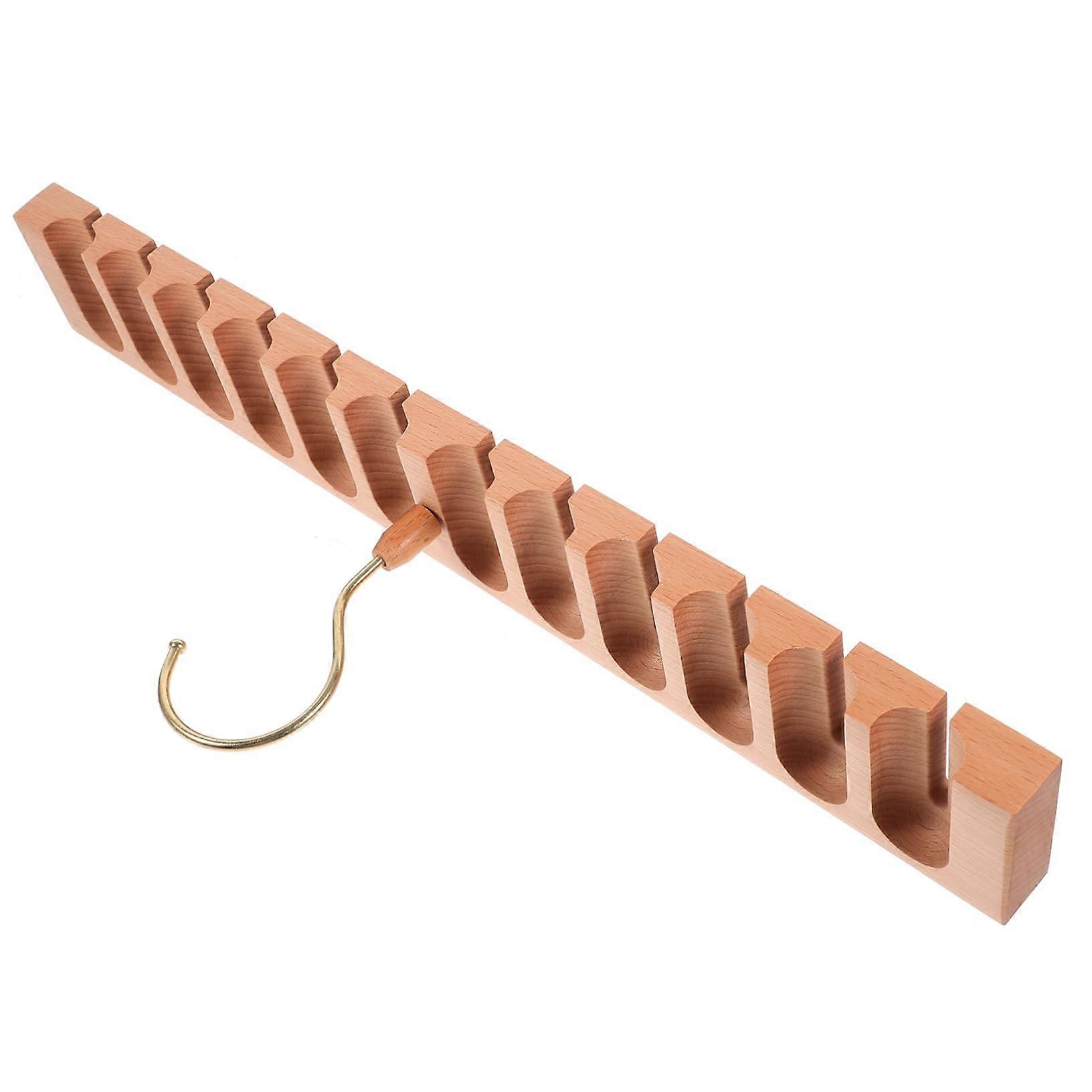 Belt Organizer Rotating Belt Hanger With Compartments For Space-Saving Cabinet Storage For Home And Retail