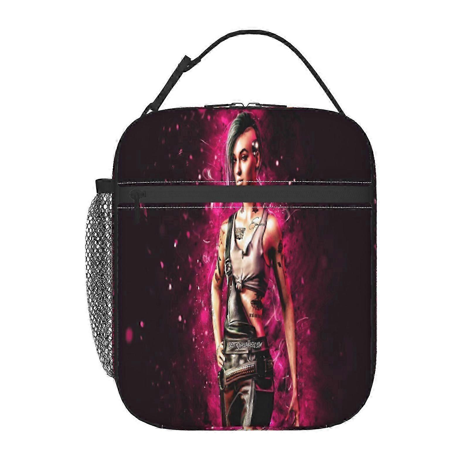 i11 Cyberpunk Heroes Lunch Bag Military Grade Durability, 600D Oxford Fabric with Reinforced Corners & Stress Points o11