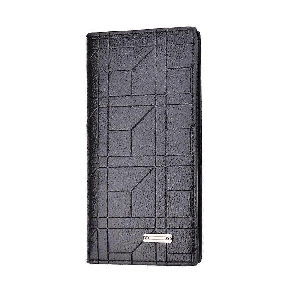 Wallet for Mens Money Holder Card Storage Coin Storage Rectangle Classic Design Men Daily Use 18.5x9.5x2cm 1Pack