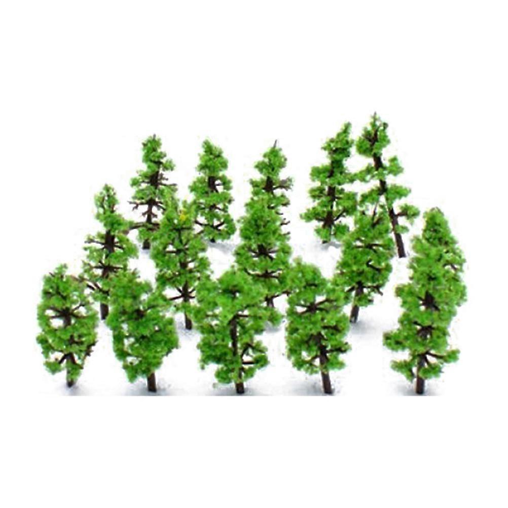 Tree Figures Craft Tree for Architectural Model Supplies House Decoration 1:160 - 1:220 Scale 100Pcs