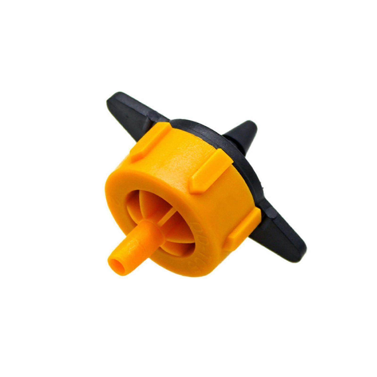 100pcs Pressure Compensating Drip Emitters Adjustable Irrigation Drippers 1 Gph Drip Irrigation Mini