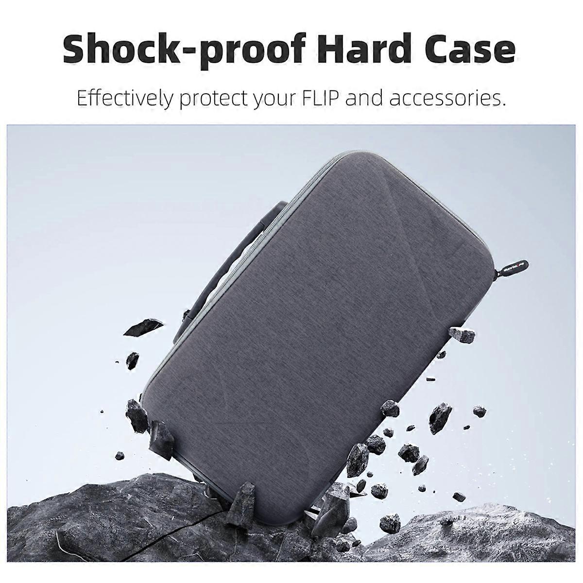 For Flip Storage Bag RC-N3/RC Remote Controller Triple Battery Carrying Case Portable Carrying Box