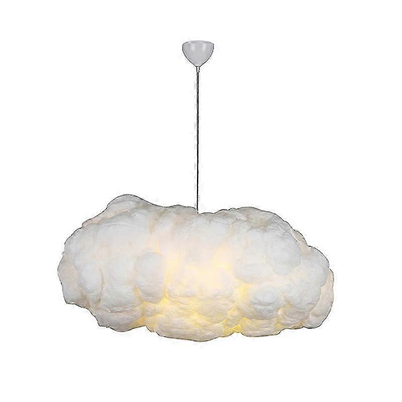 Creative Cloud-Shaped LED Chandelier for Home, Restaurant, or Cafe (Warm Light)