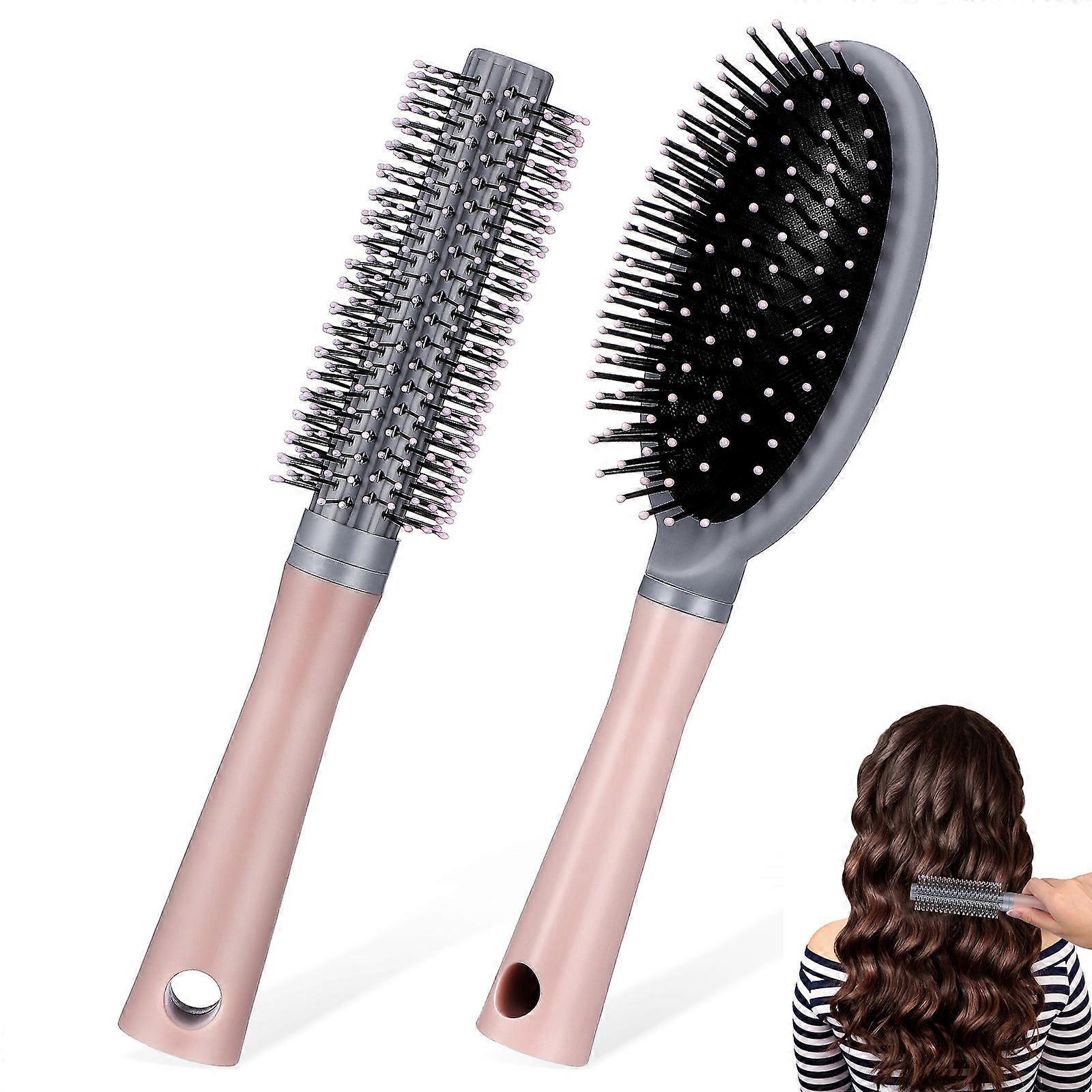 Here's a polished and professional product description based on your input:

 

**2pcs Detangling Hair Brushes – Durable, Multi Use Styling Tools for