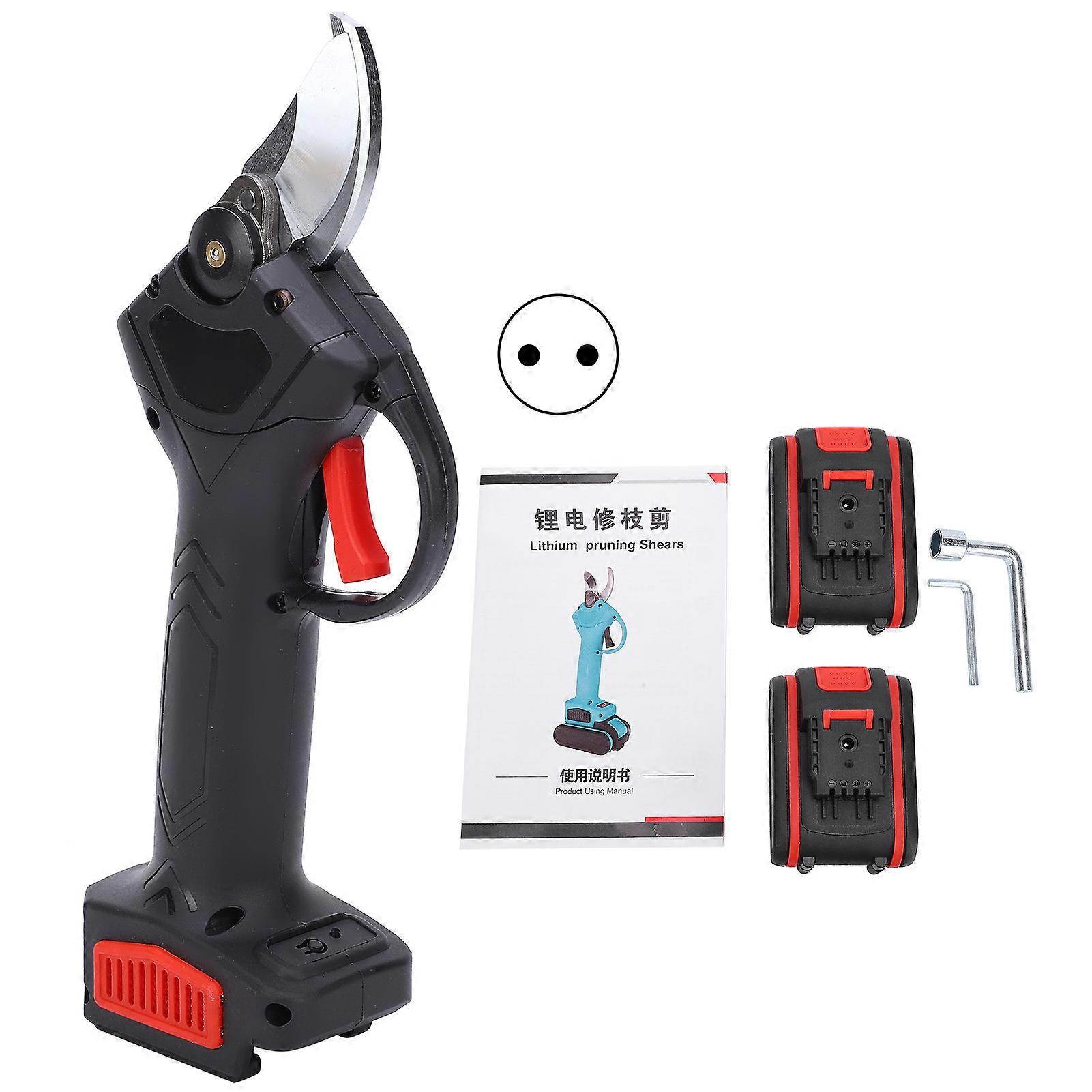 Electric Pruning Shears Garden Cordless Fruit Tree Branch Cutting Tools AC100-240V