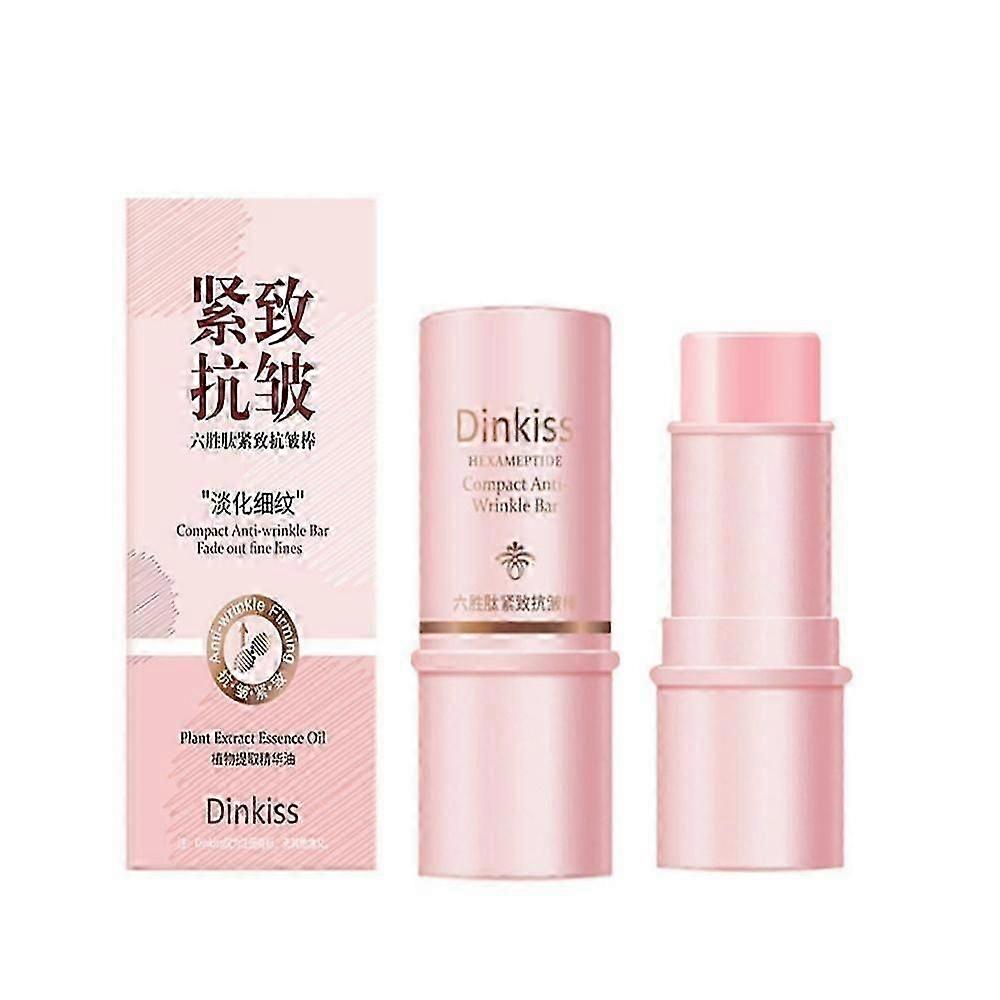 2x Instant Wrinkle Removal Balm Six Peptide Eye Cream Stick gezicht Multi Bounce Balsem Gezichtsverstrakking Hydraterende Anti-Rimpel Balsem Stick