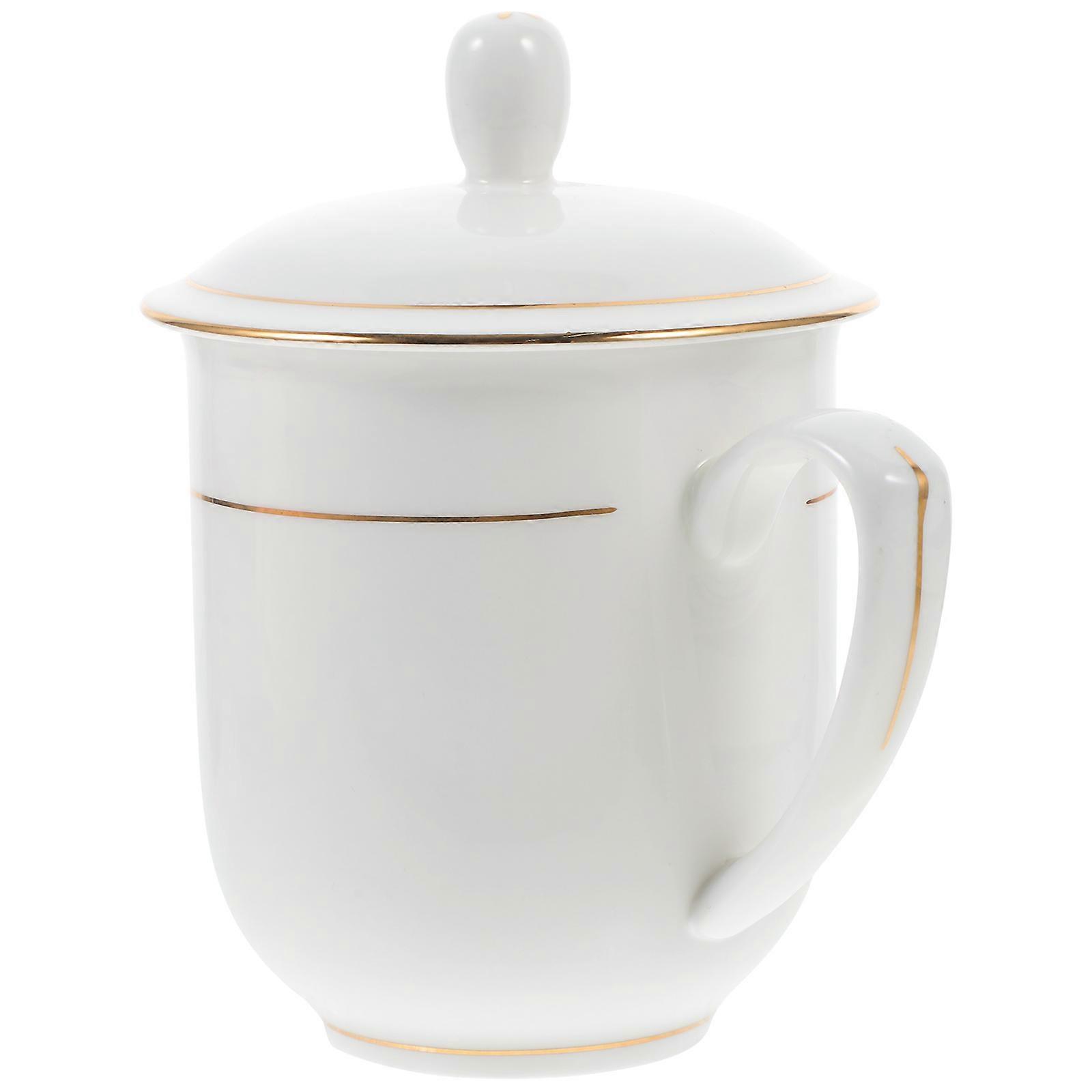 Elegant Water Cups Multi Function Milk Cup Home Cafe Restaurant Adults 400ml