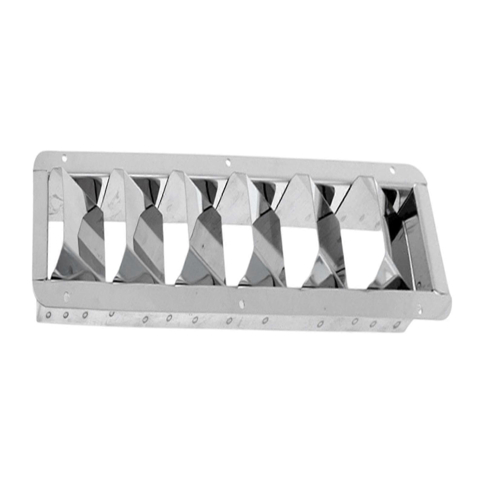 6-Slot Marine Boat Air Vent Cover Replacement for Sailboat Ventilation, Durable Plastic, Compatible with Standard Sizes