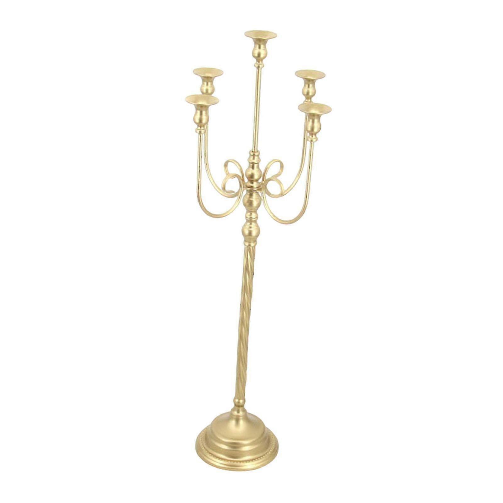 Contemporary candelabra holder for dinner table decor