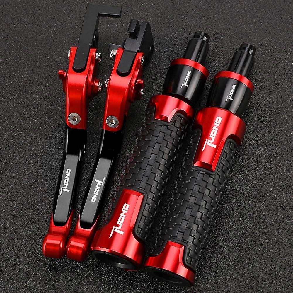For APRILIA TUONOR TUONO R 2010 2009 2008 2007-2003 CNC Motorcycle Adjustable Brake Handle Clutch Levers Handlebar Grips Ends