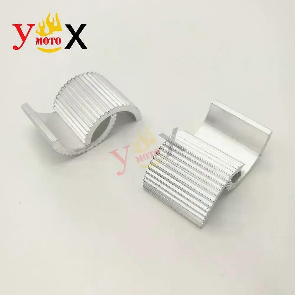 Modifitcation Motorcycle 1 1/8 (28MM) to 7/8 (22MM) 4pcs/set Drag Handlebar Riser Clamp Conversion Shims Reducer Shells Spacer