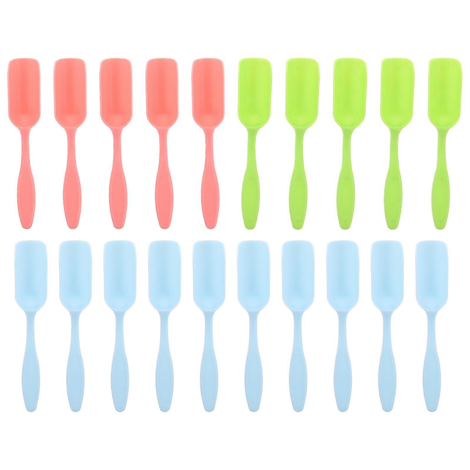 Here's a polished and professional product description for your **20pcs Portable Soil Scoop Lightweight Plastic Spatula Tools**:
### 🌱 20PCS