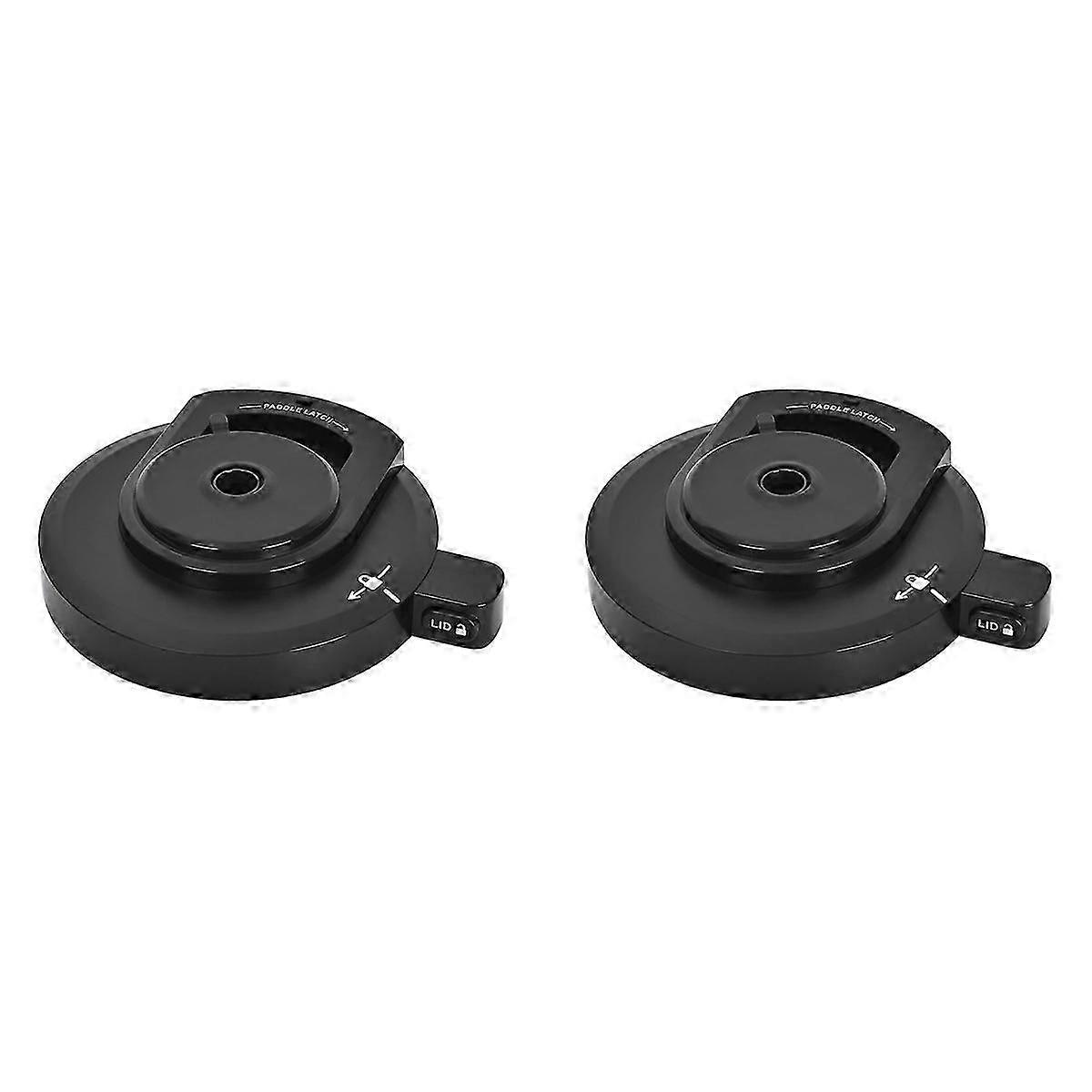 2X For Ice Cream Maker Outer Bowl Lid For Nc299amz/nc301/nc300/nc201/nc101 Series (no Paddle)