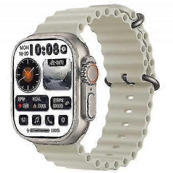 Hk8 Pro Max Ultra Smart Watch Men 49mm Amoled Screen Compass Nfc Smartwatch-yky