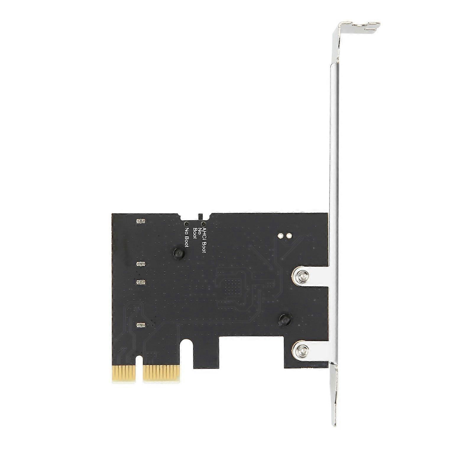 PCIE to 2 Port SATA3.0 Expansion Card PCIE to SATA3.0 Expansion Controller Card 6Gbps Expansion Card for Desktop Multicolor