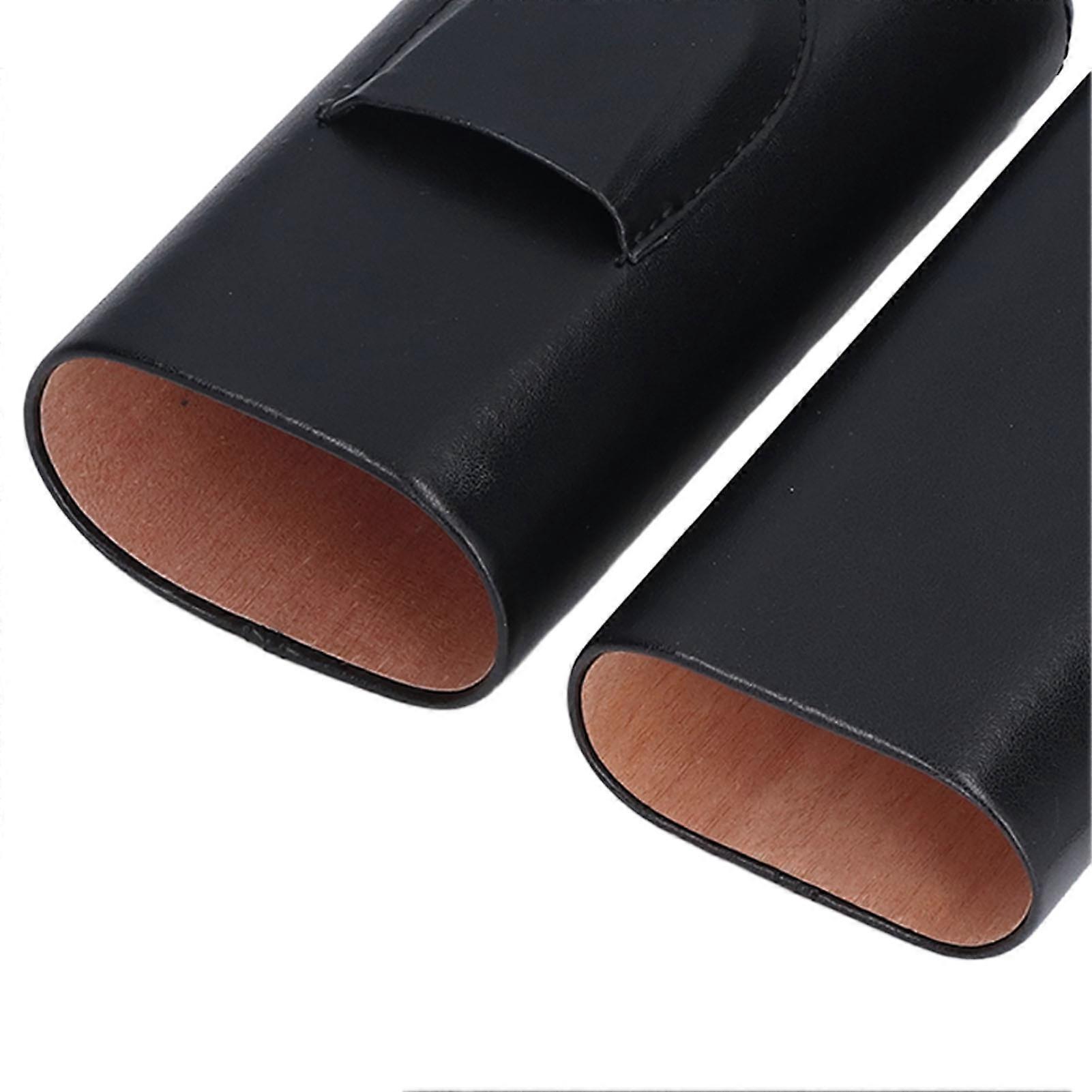 Cigar Case Soft Inside Simple Elegant Appearance Portable Cigars Gift Box Case for Travelling Official Business