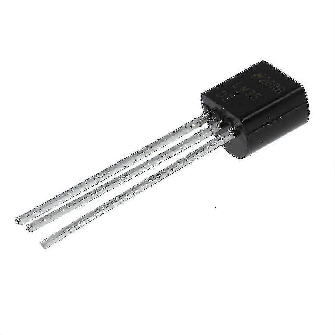 10 Pack of LM35 LM35DZ Precision Centigrade Temperature Sensors - Accurate Temperature Measurement for Electronics Projects