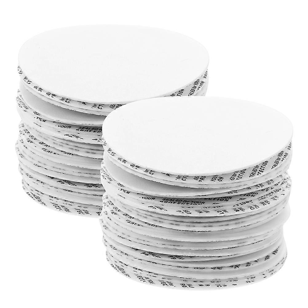 Mason Jar Seals Cap Liners for Kitchen White Material Strong Reliable Seal 60 mm
