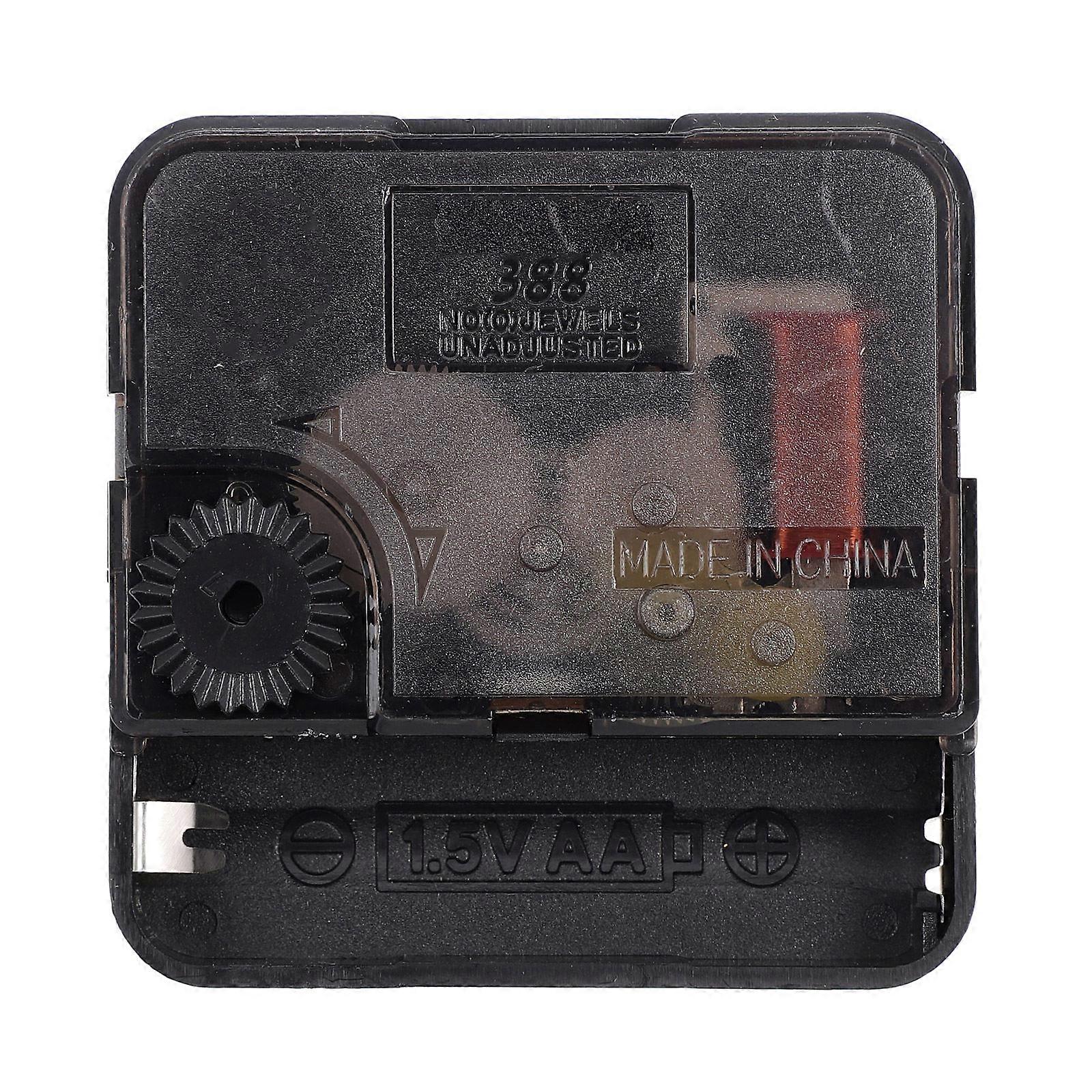Silent Watch Movement Quartz Wall Clock Movement Elegant Style Simple Design For Handicraft Repair Plastic Material 1Pcs