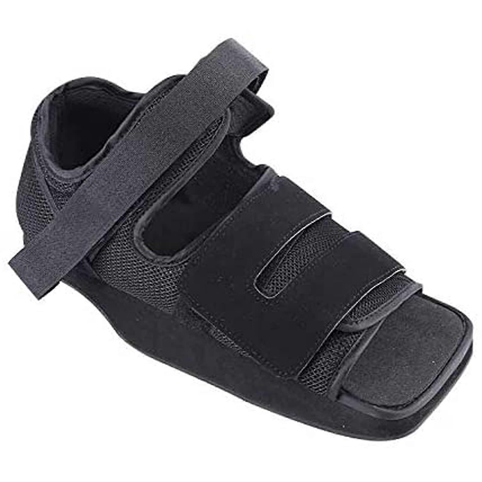 Open Square Toe Hiking Shoe After Surgery for Men and Women - Medical Walking Cast Boot Size L for Foot Fracture and Rehabilitation