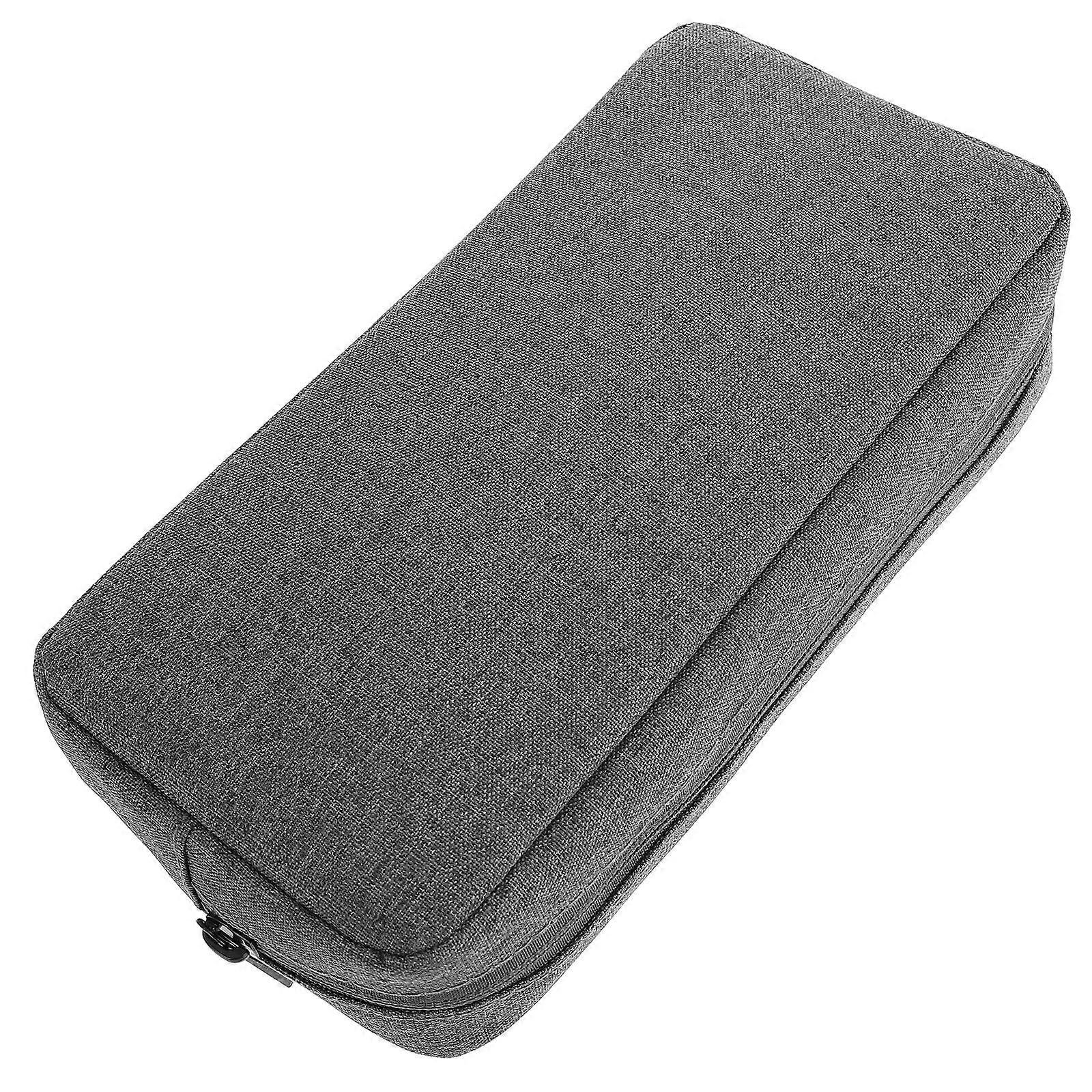 Electronic Organizer Bag Waterproof Wear Resistant Digital Product Storage Rectangular Oxford Cloth 1Pack