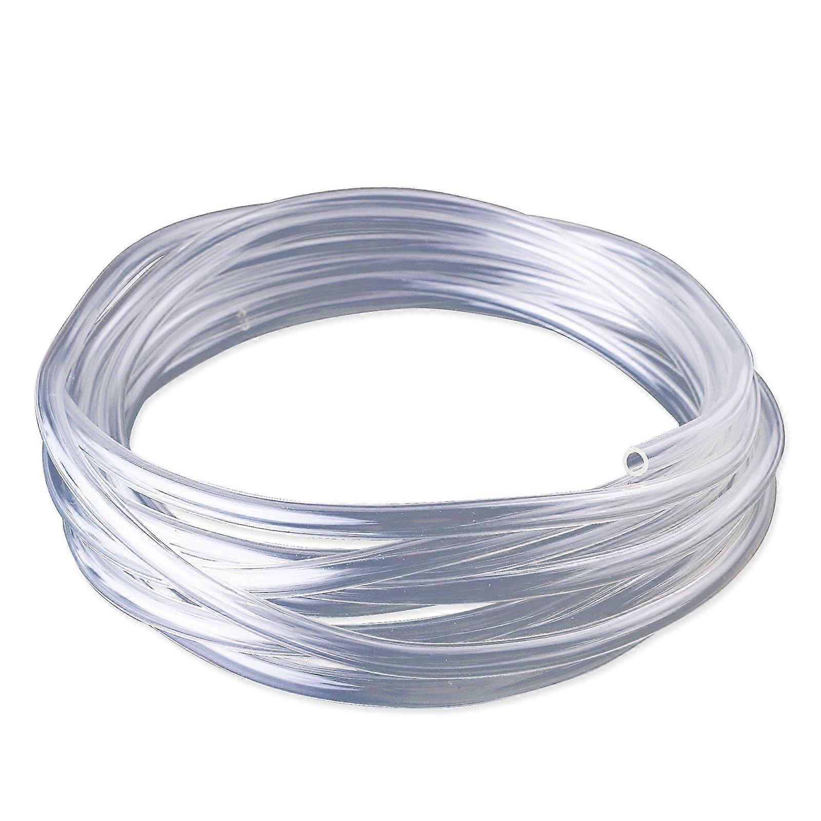 Clear Flexible PVC Hose OD 7 mm / 8 mm / 9 mm Transparent Vinyl Tube for Aquarium, Pump, Laboratory, DIY Projects 15 Meters, 9mm*5mm
