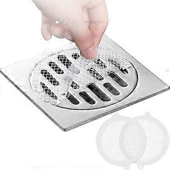 20 pieces, disposable shower hair clips, round