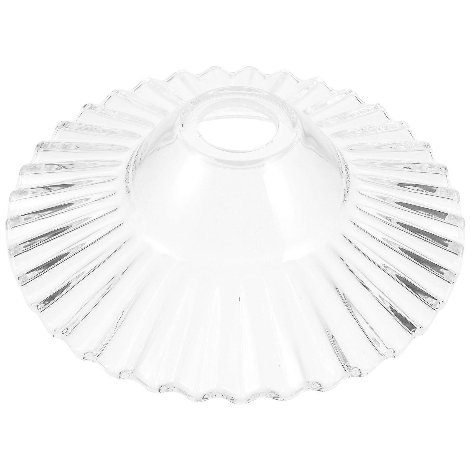 Ljusdiffusionsglasskärm för husägare med unikt runt utseende i vardagsrummet sovrum 21,50X21,50X6,40CM 1Pack