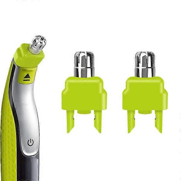 2 pcs Nose and Ear Blades for Philips OneBlade, Compatible with All Models, Easy Cleaning