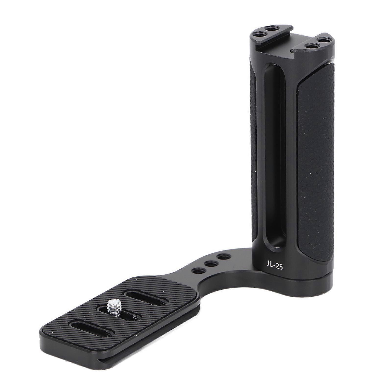 Camera Universal Side Handle Grip with Cold Shoe Mount Ergonomic Camera Side Handle Vertical Shoot Plate for Mirrorless Camera