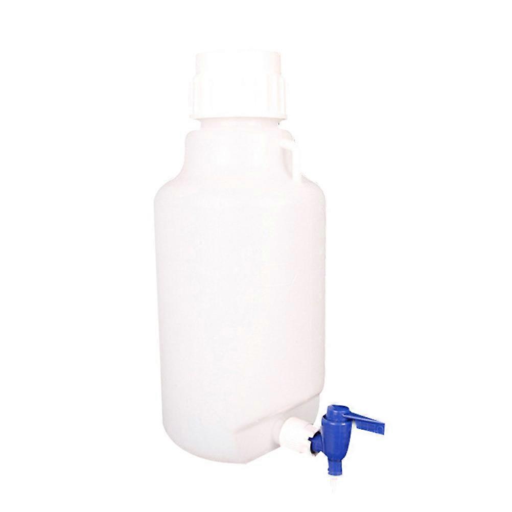 White Dispenser with Spigot for Storage Use and Compact Design
