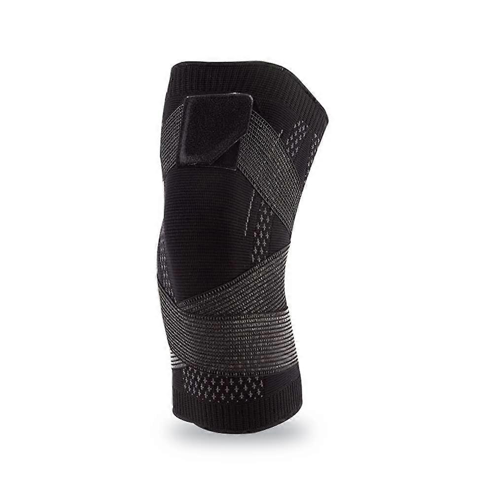 1StÜcke Sports Knee Pads for Men and Women, Elastic Knee Support, Fitness Gear, Basketball Volleyball Brace Protector Bandage, Black, S