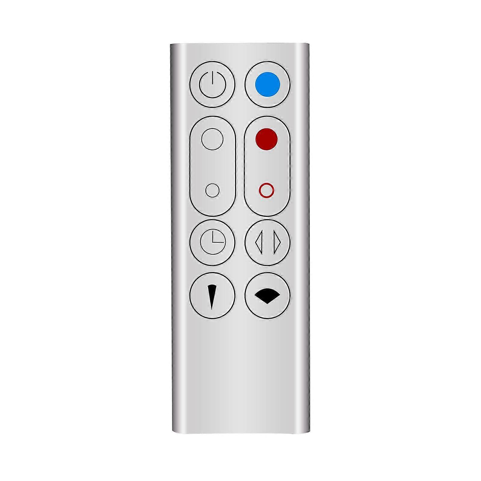 Remote Control Replacement for Dyson Fan AM09 - Silver Wireless Remote for Dyson AM09 Model Fans