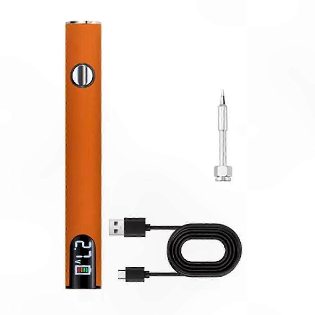 Electric Soldering Iron with Wireless Charging and Adjustable Voltage Functionality