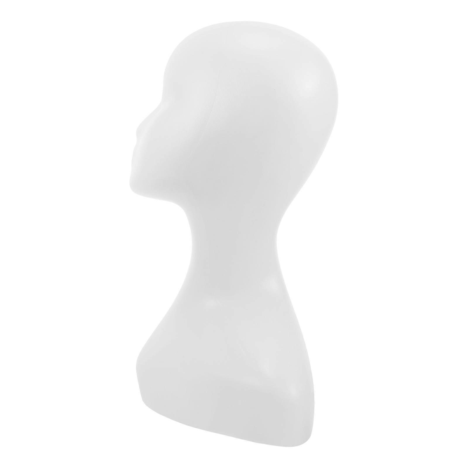Abstract Women's Mannequin Head Model for Wigs, Hats, Scarves – Stylish Display with Comfortable Texture and Practical Functionality