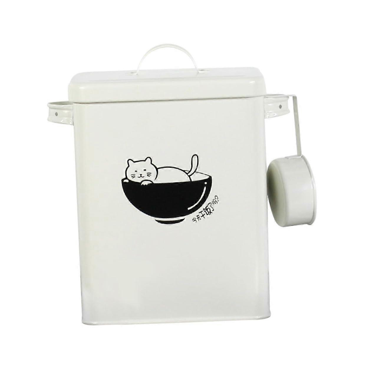 1 Set Pet Food Container for Dogs and Cats Airtight Food Storage with Lid Dry Food Storage Box for Pets and Waterproof Food Bin Practical Solution for