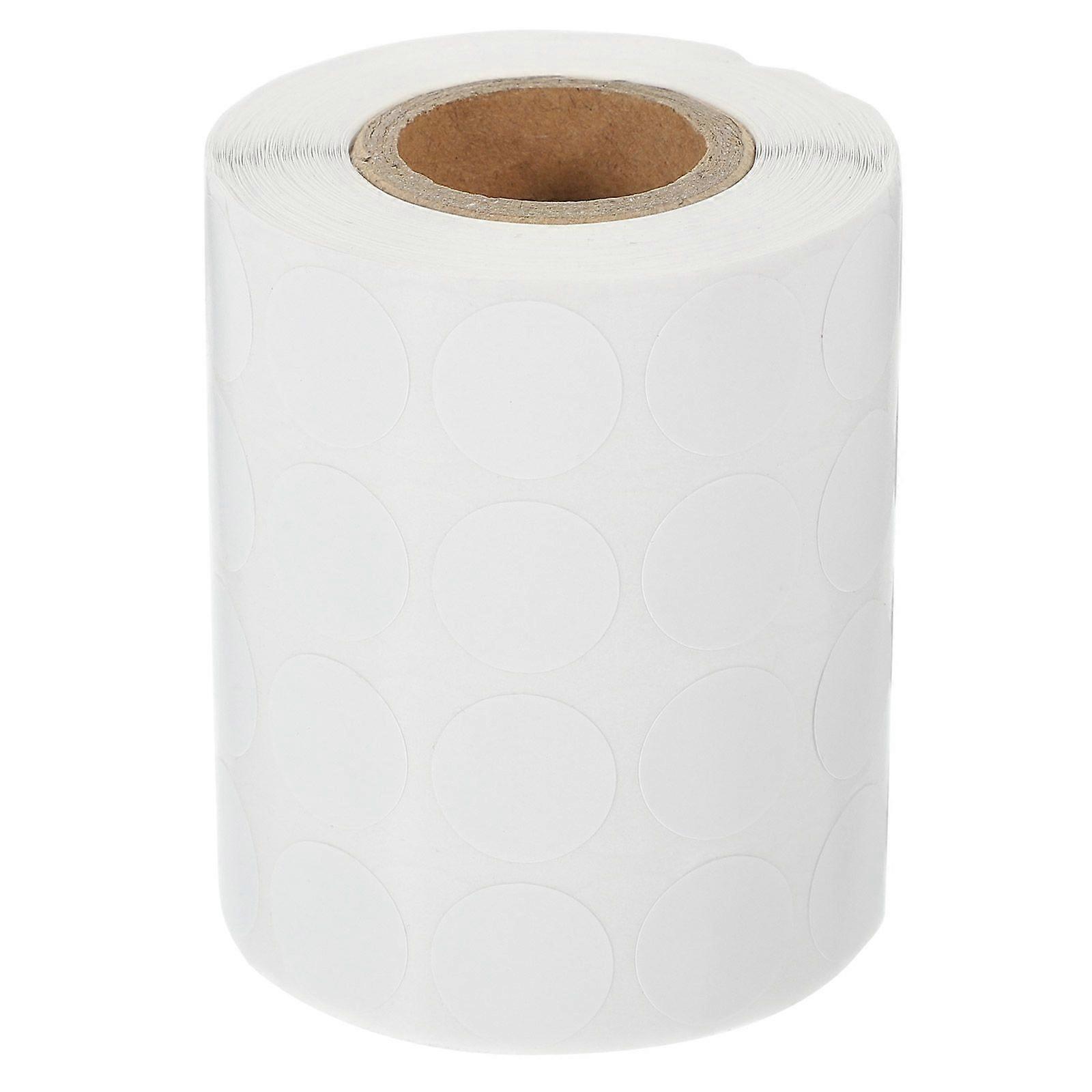 3000pcs Circle Dot Stickers Label Dot Stickers Blank Coding Labels Portable Blank Round Labels