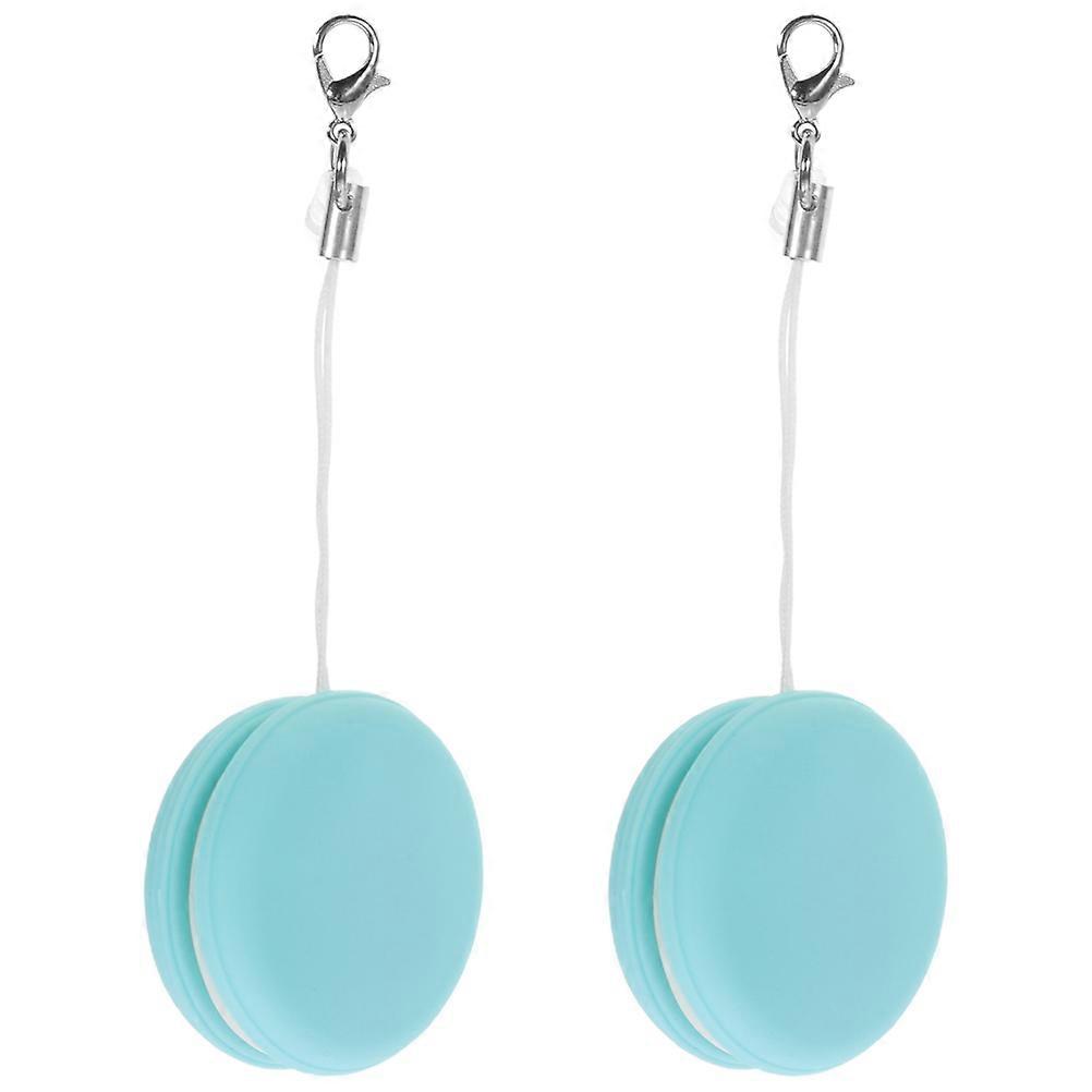 Cell Phone Screen Cleaning Kit 2Pcs Round Hanging Screen Cleaner For Travel Outdoor Use With Non-Scratch Technology