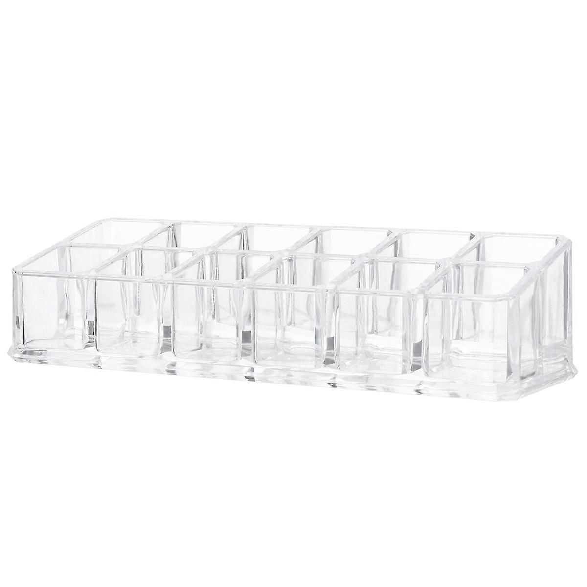 12-Section Makeup Stand for Storing and Displaying Various Beauty Products