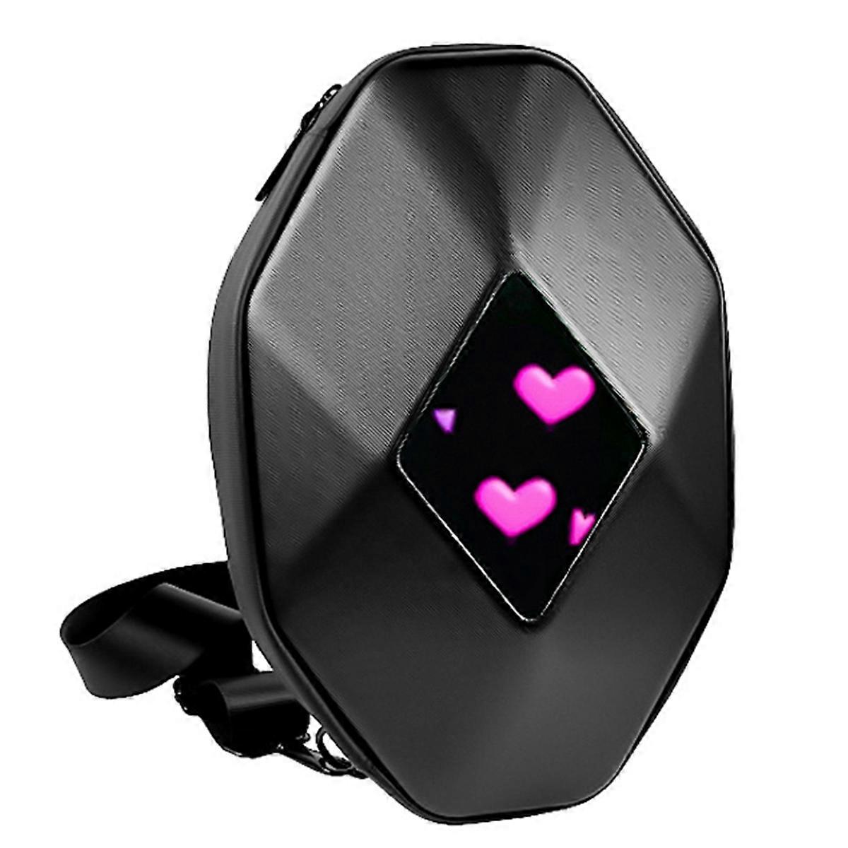 Borsa a tracolla per moto Luci a LED Bluetooth fai da te S